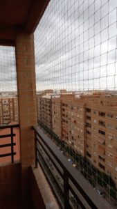 redes seguridad balcon