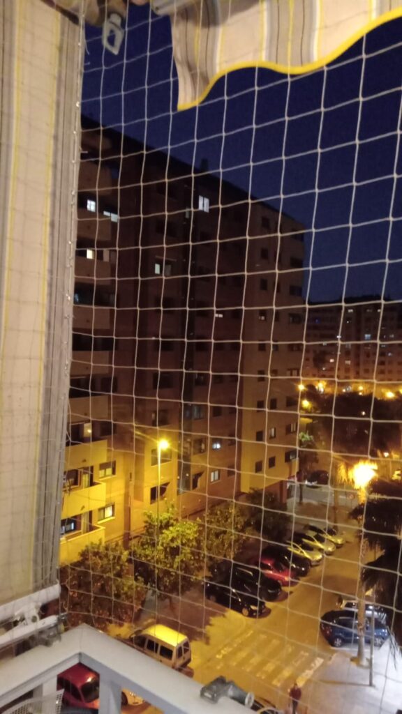 Coco red seguridad toldo funcional Valencia