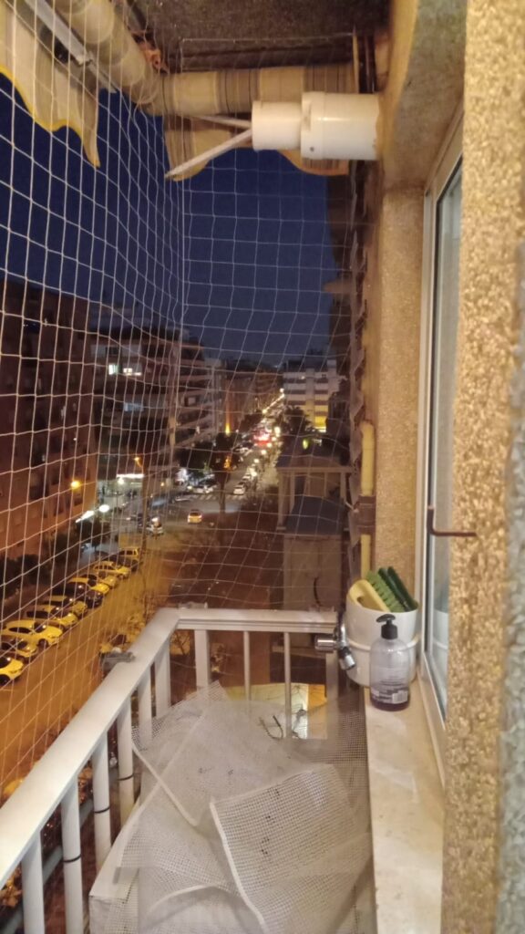 Coco red seguridad toldo funcional Valencia