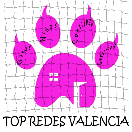 logo con pautas empresa confianza seguridad gatos niños