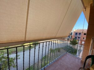Instalación red gato ventana balcón escalera sistema desmontable acceso