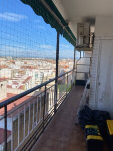 Instalación de redes para gatos y niños Avenida Cid Valencia Cirio Ñingo