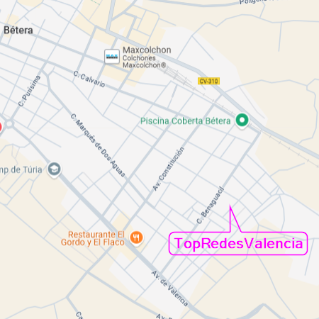 TopRedesValencia google maps